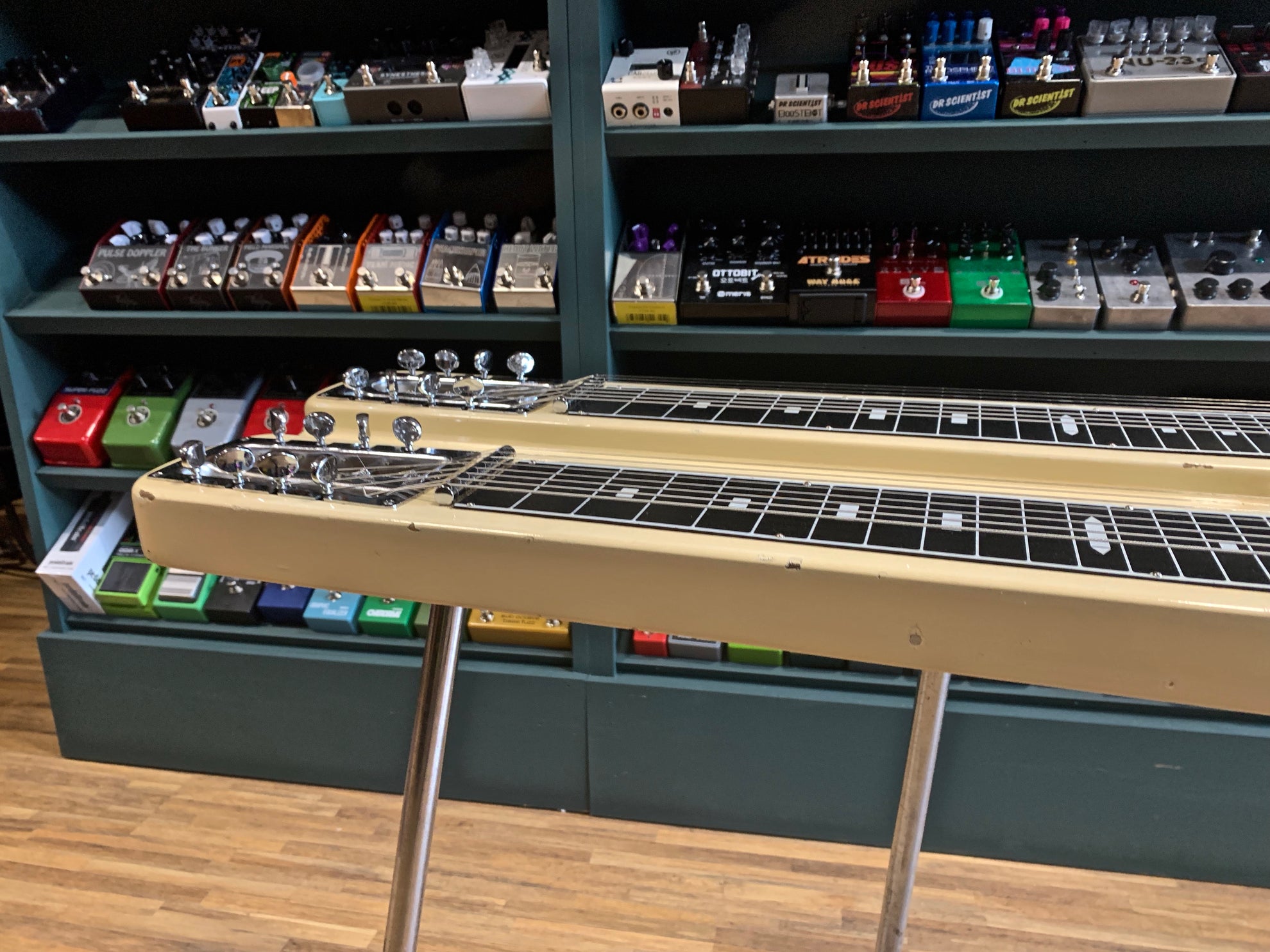 Guyatone HG-188C Double Neck Lap Steel 1960's - Some Neck