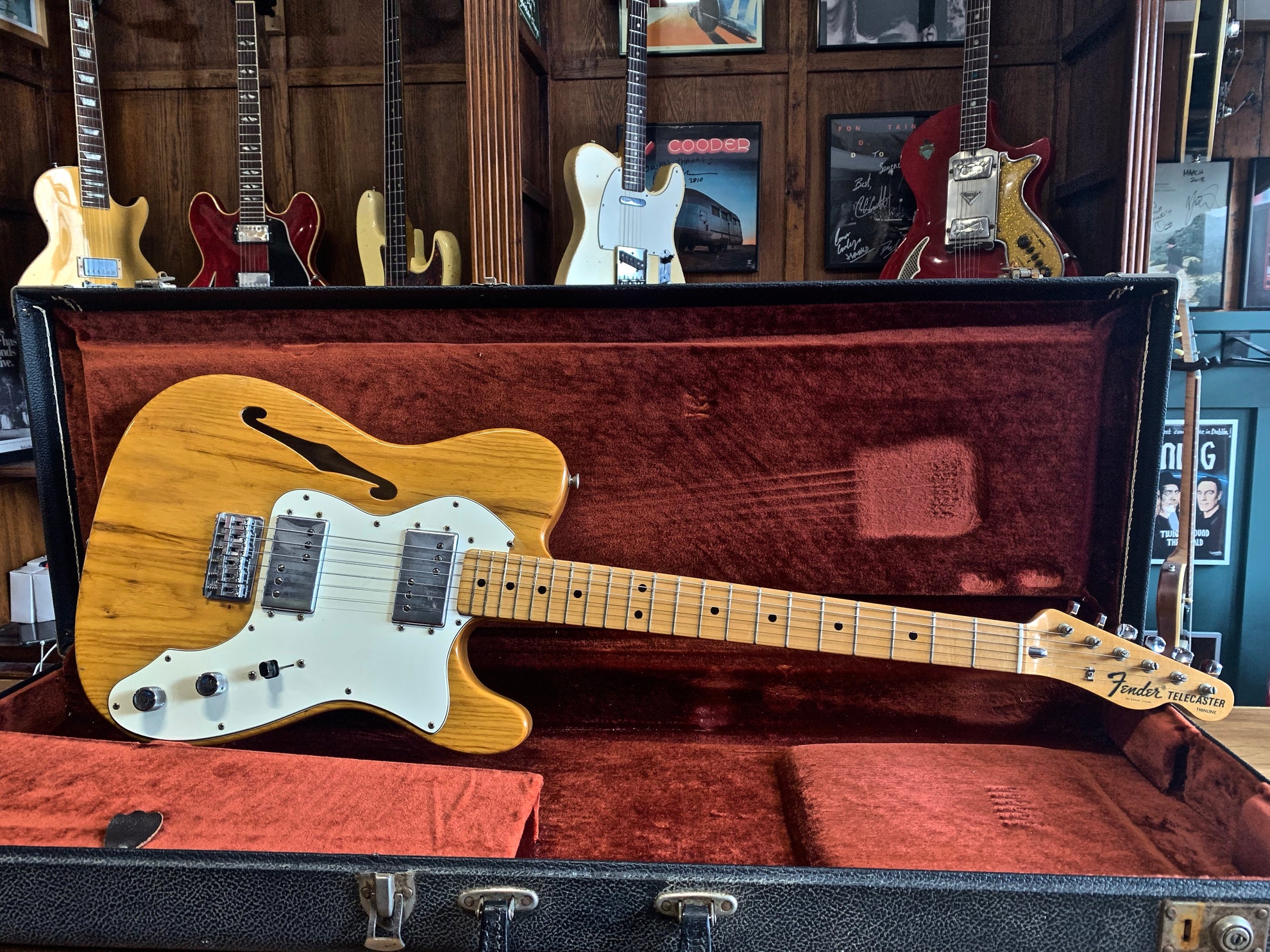 1973 Telecaster Fender Telecaster Thinline 1973 - Some Neck Guitars