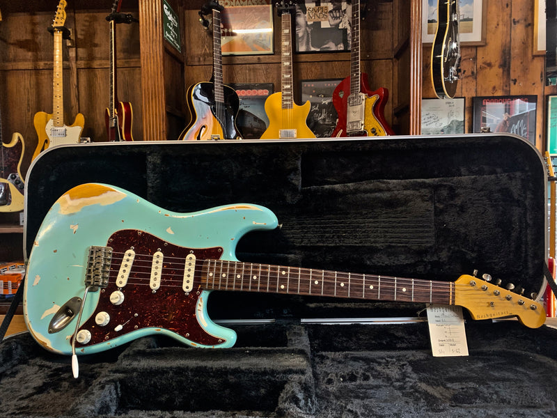 Nash Guitars S-63 Daphne Blue 2011