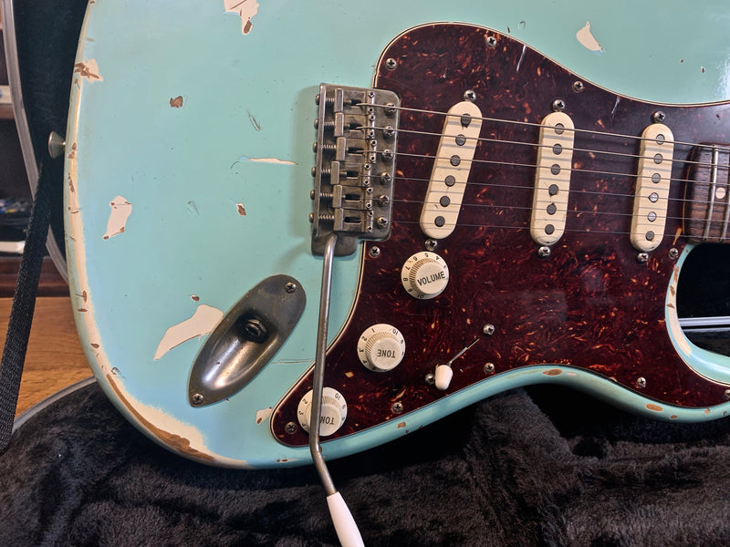 Nash Guitars S-63 Daphne Blue 2011