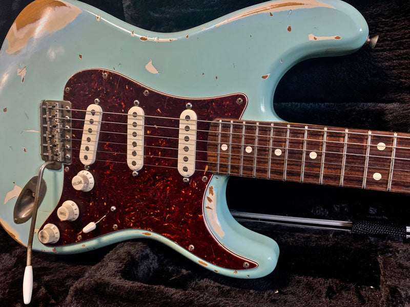 Nash Guitars S-63 Daphne Blue 2011