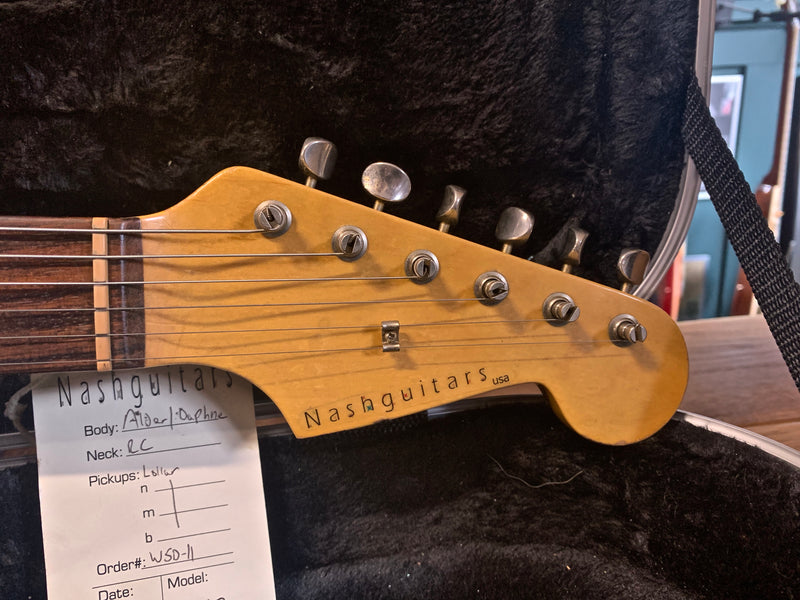 Nash Guitars S-63 Daphne Blue 2011