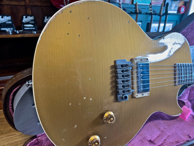 Gibson Custom Shop Joe Perry Signature "Gold Rush" Les Paul Axcess (Aged) #42 2019