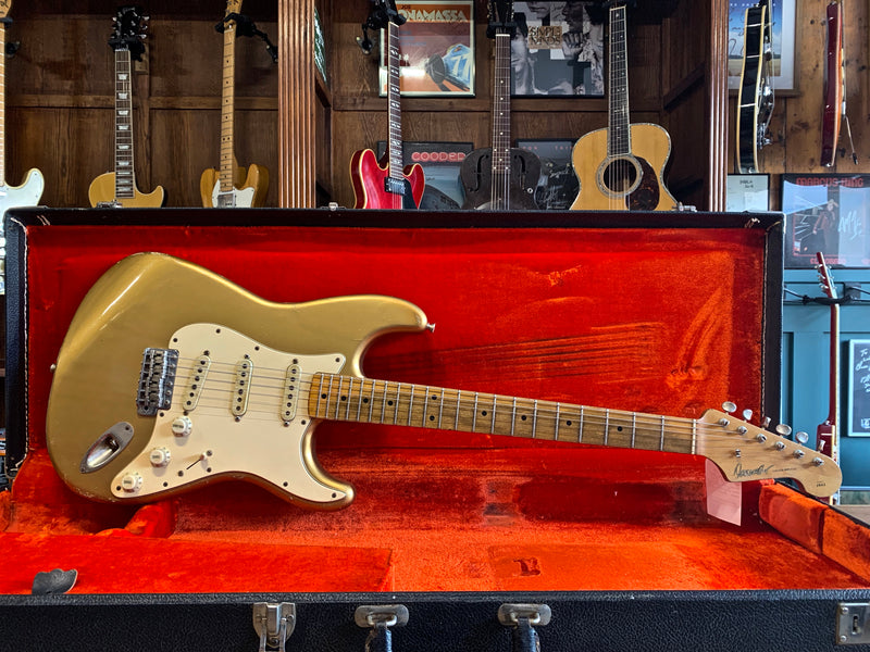Danocaster Double Cut Fire Mist Gold 2016