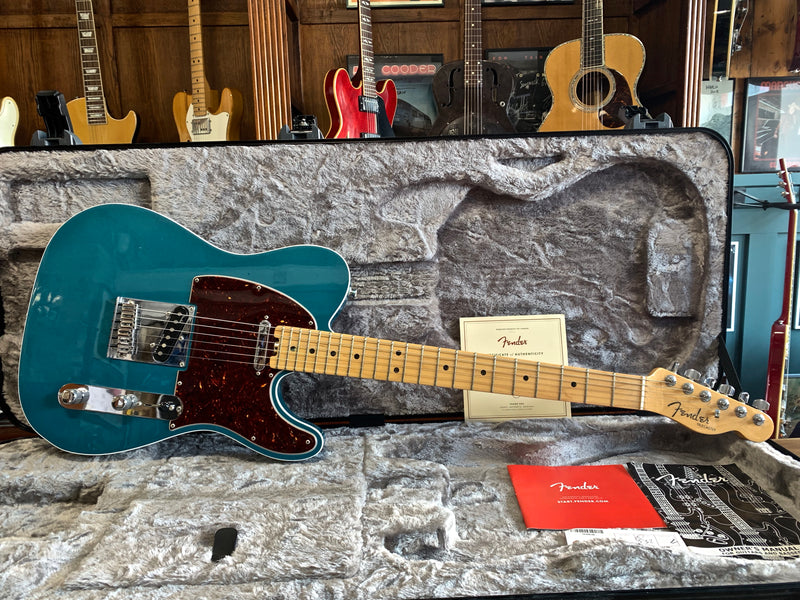 Fender American Elite Telecaster Ocean Turquoise 2017