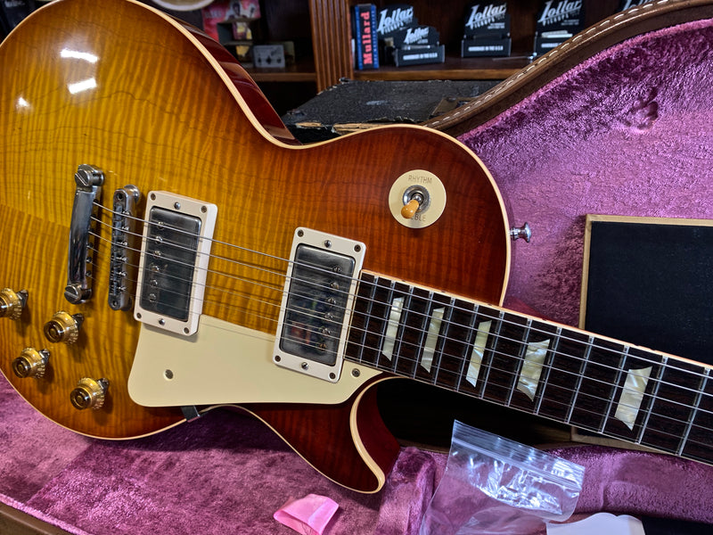 Gibson Custom Shop 60th Anniversary 1959 Les Paul Orange Sunset Fade Hand Selected Top 2019