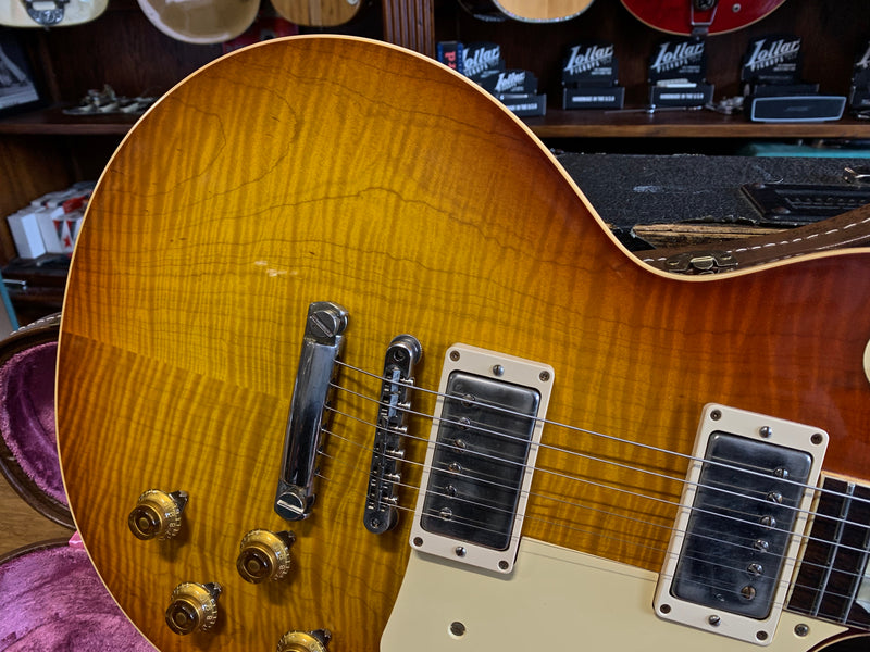 Gibson Custom Shop 60th Anniversary 1959 Les Paul Orange Sunset Fade Hand Selected Top 2019