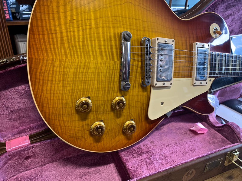 Gibson Custom Shop 60th Anniversary 1959 Les Paul Orange Sunset Fade Hand Selected Top 2019