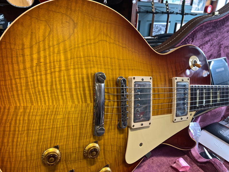 Gibson Custom Shop 60th Anniversary 1959 Les Paul Orange Sunset Fade Hand Selected Top 2019