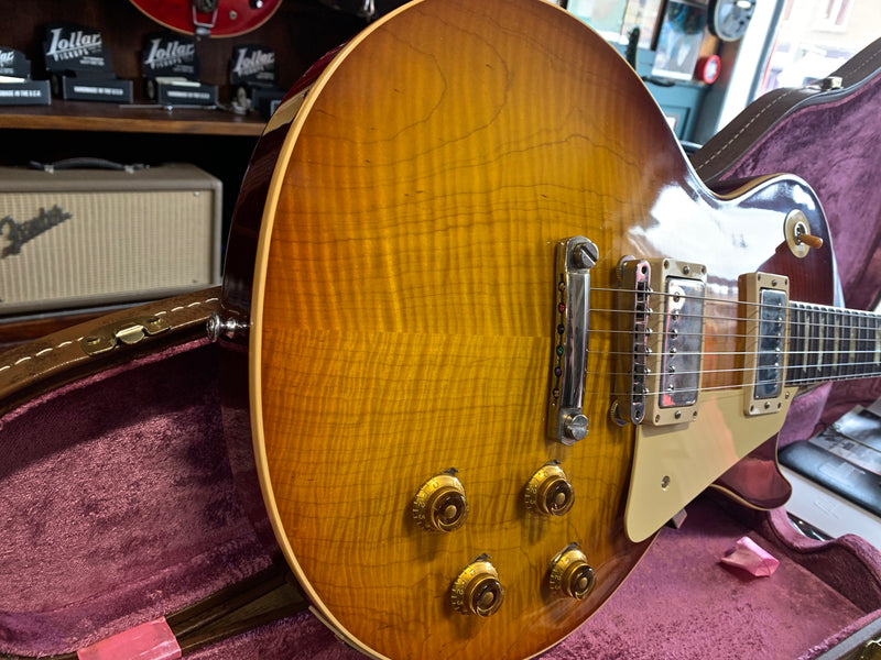 Gibson Custom Shop 60th Anniversary 1959 Les Paul Orange Sunset Fade Hand Selected Top 2019
