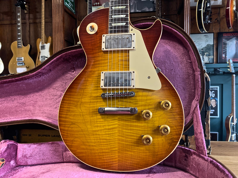 Gibson Custom Shop 60th Anniversary 1959 Les Paul Orange Sunset Fade Hand Selected Top 2019