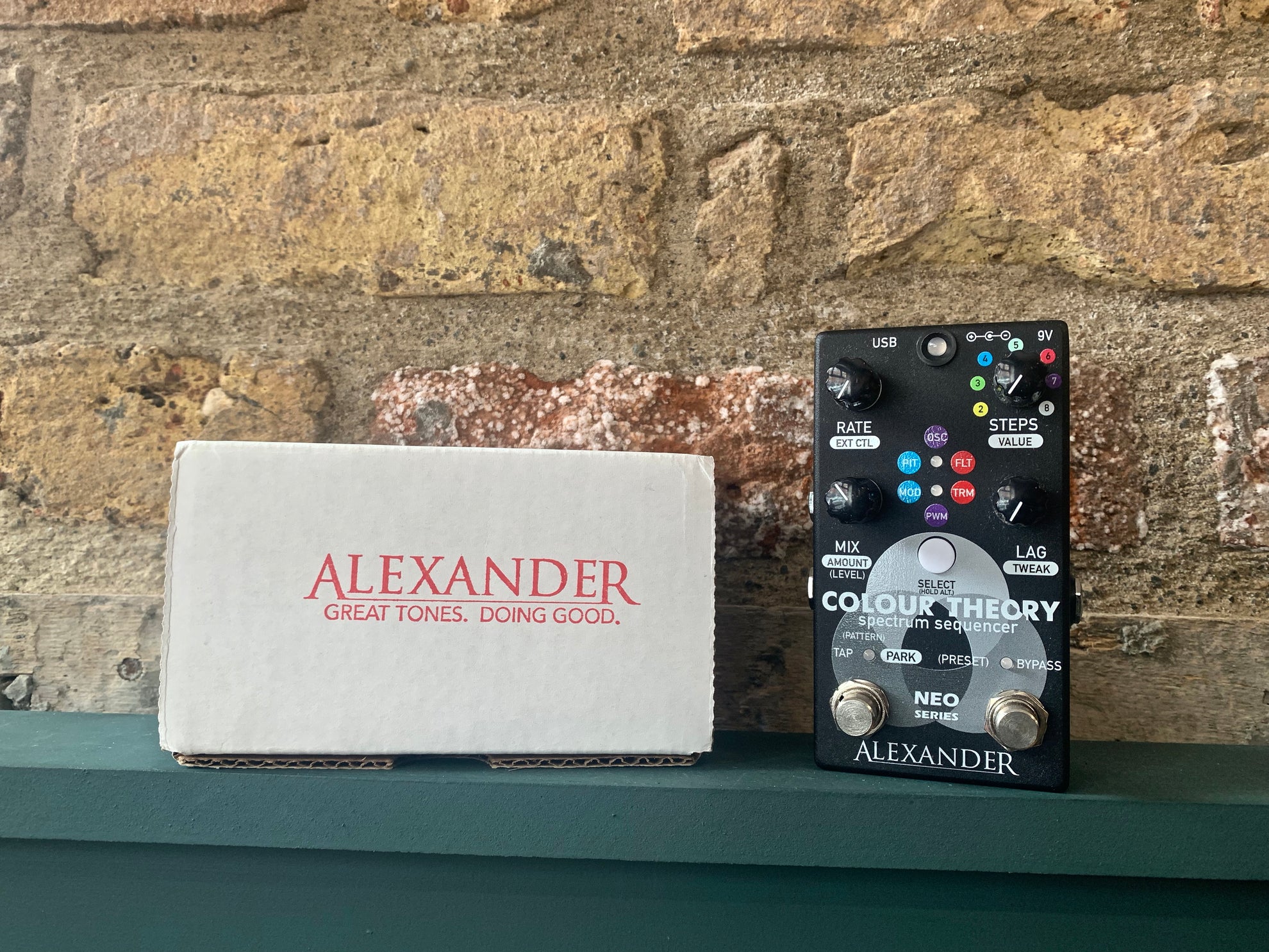 colour theory pedal Alexander Pedals Colour Theory Spectrum Sequencer