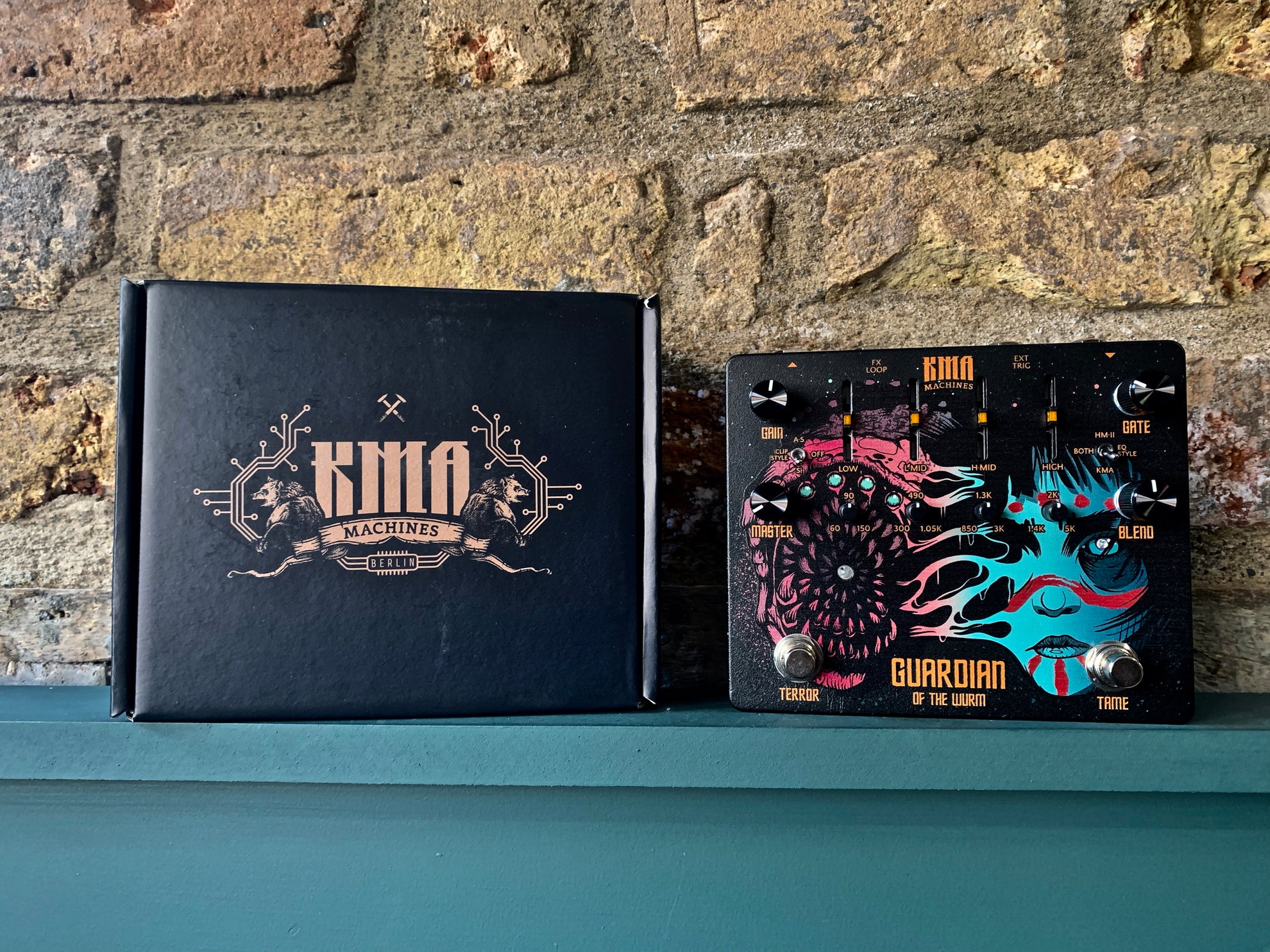wurm pedal KMA Audio Machines Guardian of the Wurm Distortion