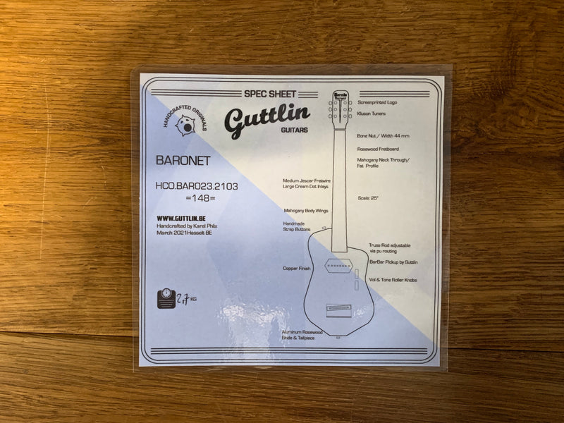 Guttlin Guitars Baronet