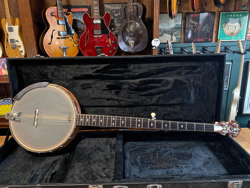 AP Toman 5-String Long Neck Banjo