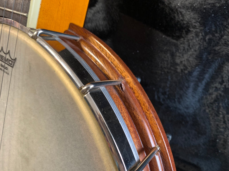 AP Toman 5-String Long Neck Banjo