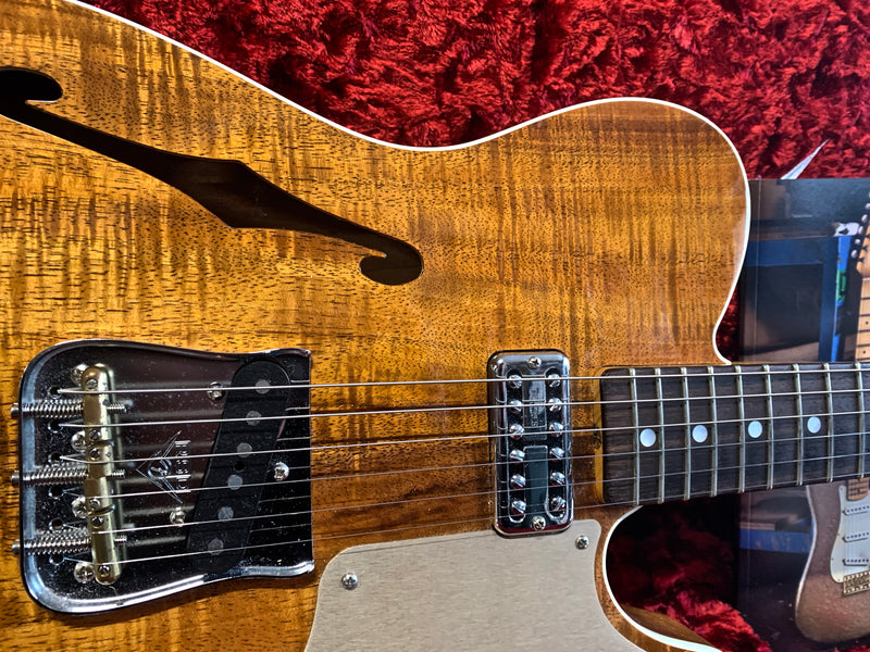 Fender Custom Shop Artisan Telecaster Caballo Ligero Koa 2017