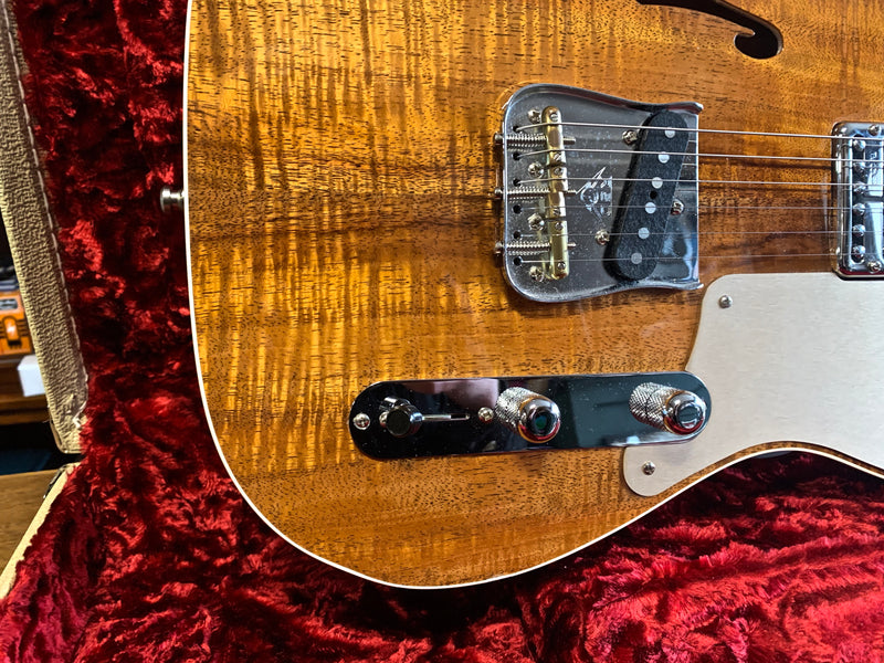 Fender Custom Shop Artisan Telecaster Caballo Ligero Koa 2017