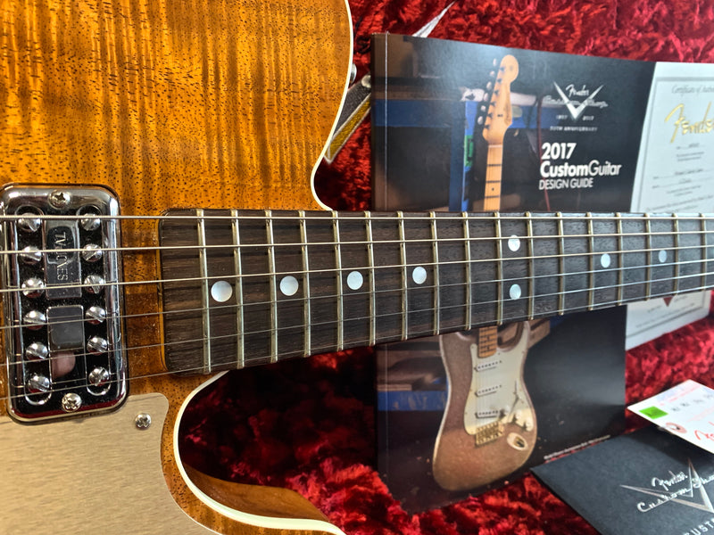 Fender Custom Shop Artisan Telecaster Caballo Ligero Koa 2017