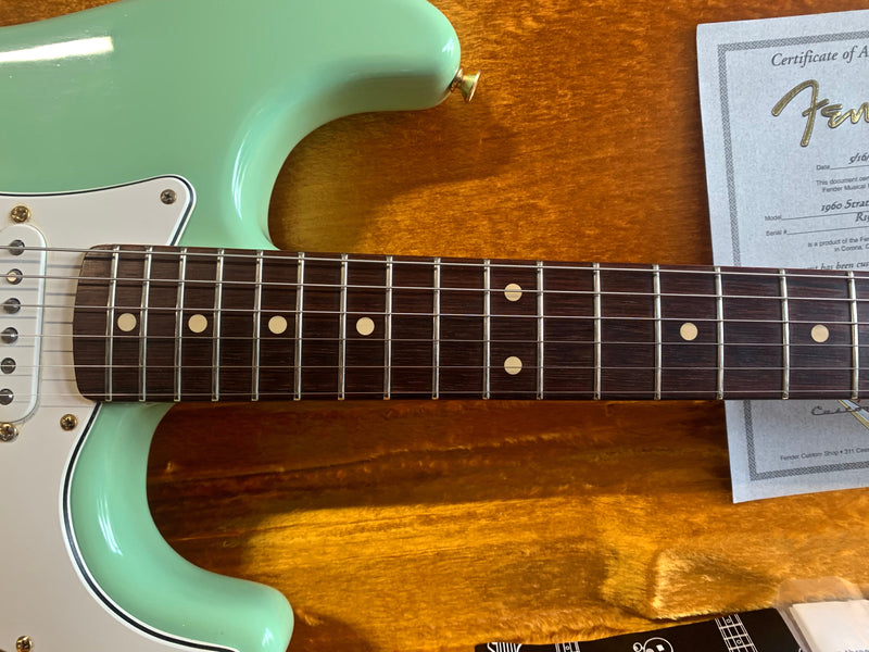 Fender Custom Shop '60 Stratocaster NOS Seafoam Green 2005