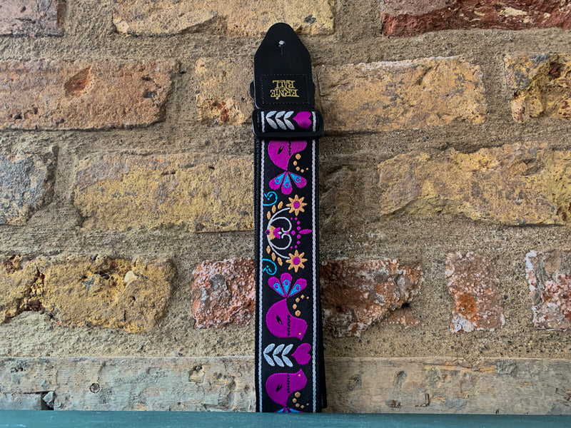 Ernie Ball Purple Bird Lupin Jacquard Strap