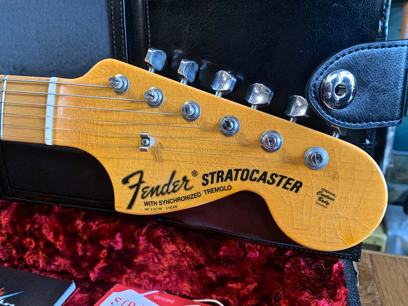 Fender Custom Shop '68 Strat Relic Time Machine Aged Olympic White 2018