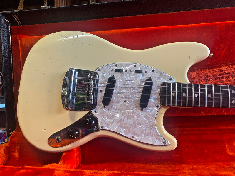 Fender Mustang Olympic White 1972