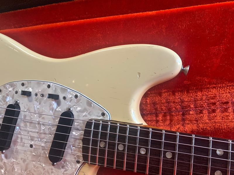 Fender Mustang Olympic White 1972