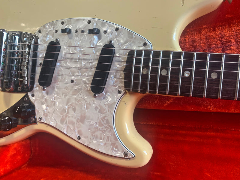 Fender Mustang Olympic White 1972
