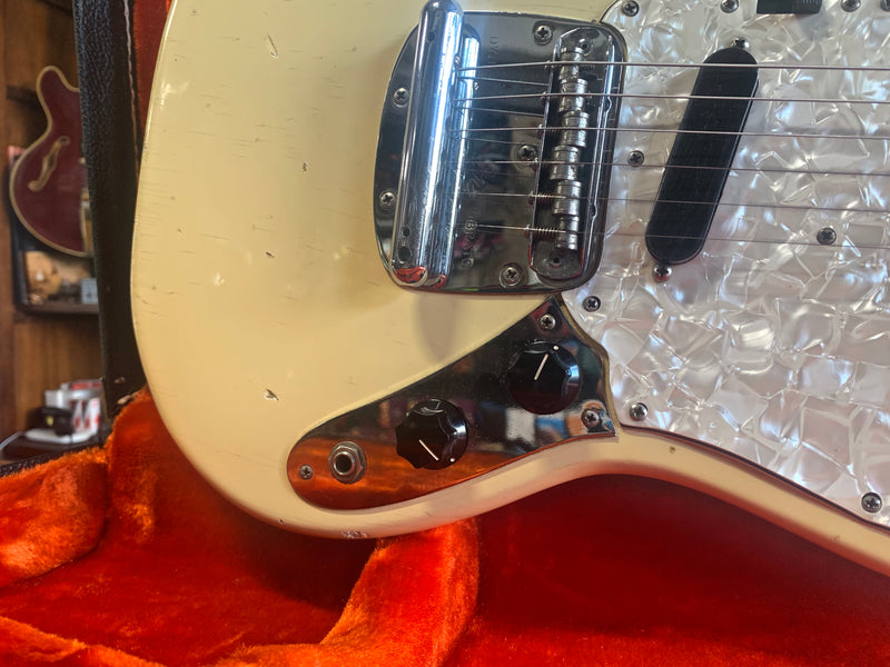 Fender Mustang Olympic White 1972