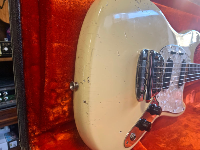 Fender Mustang Olympic White 1972