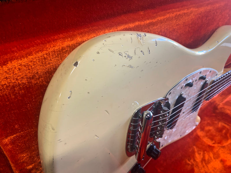 Fender Mustang Olympic White 1972