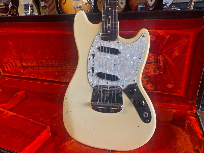 Fender Mustang Olympic White 1972