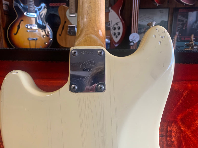 Fender Mustang Olympic White 1972