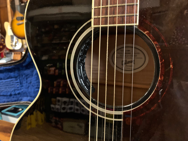 Gibson J-185 Ebony 2011
