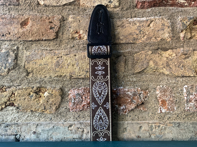 Levy's Jacquard Weave '60's Hootenanny Brown Strap