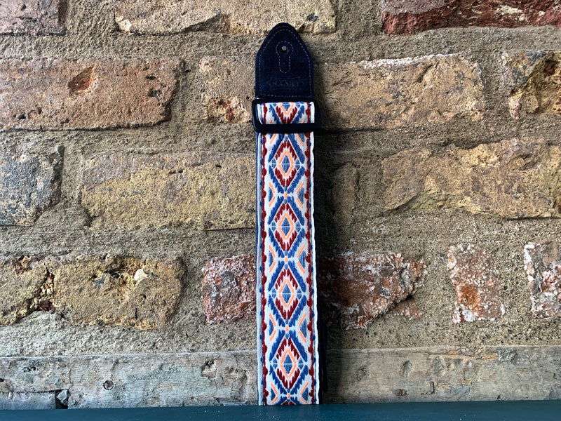 Levy's Jacquard Weave Navajo Blue Diamond Strap