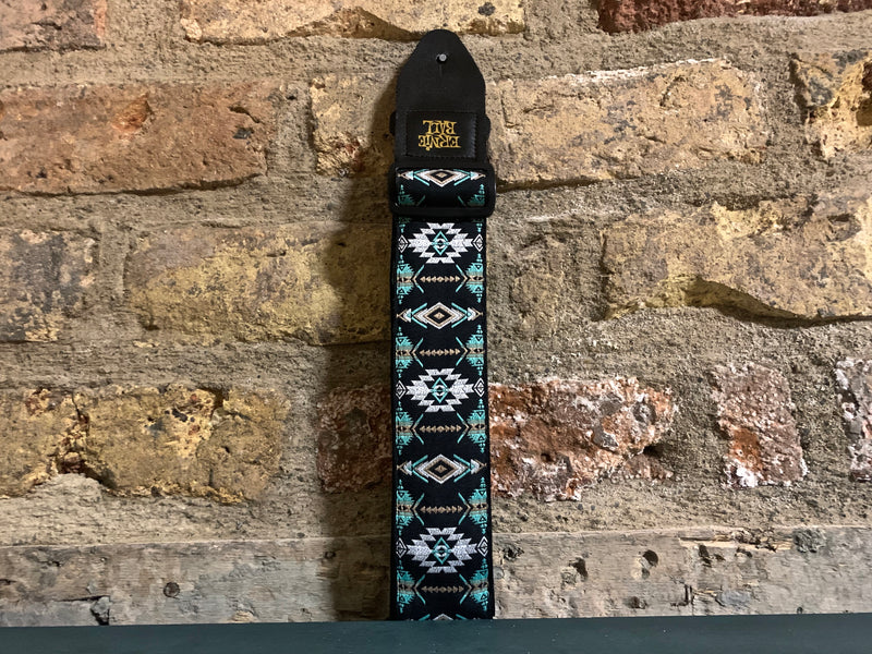 Ernie Ball Southwestern Turquoise Jacquard Strap