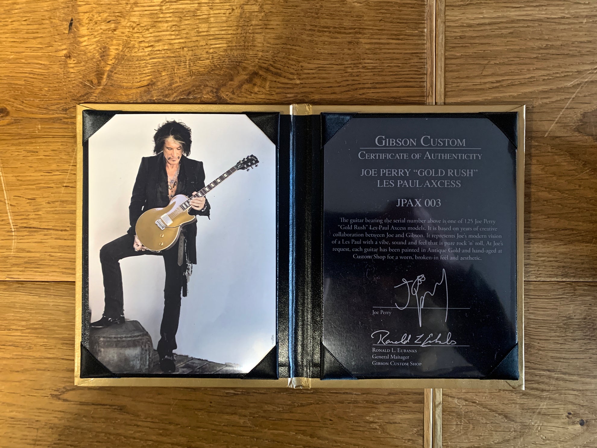 Joe Perry Signature Gibson Custom Shop Joe Perry Signature