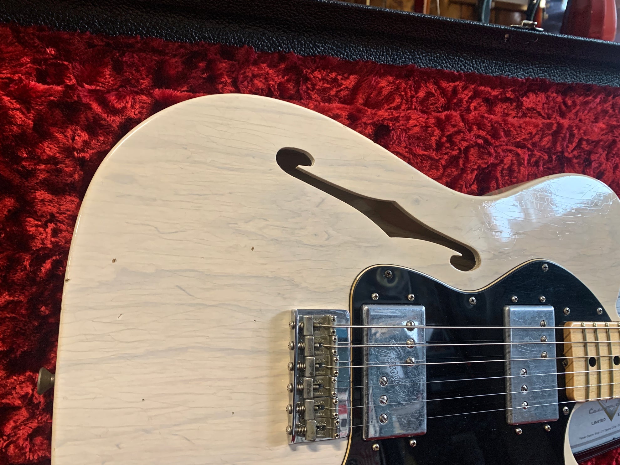 Fender Custom Shop '72 Telecaster Thinline Journeyman