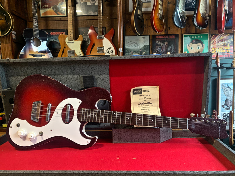 Silvertone 1457 w/ Amp Case 1965