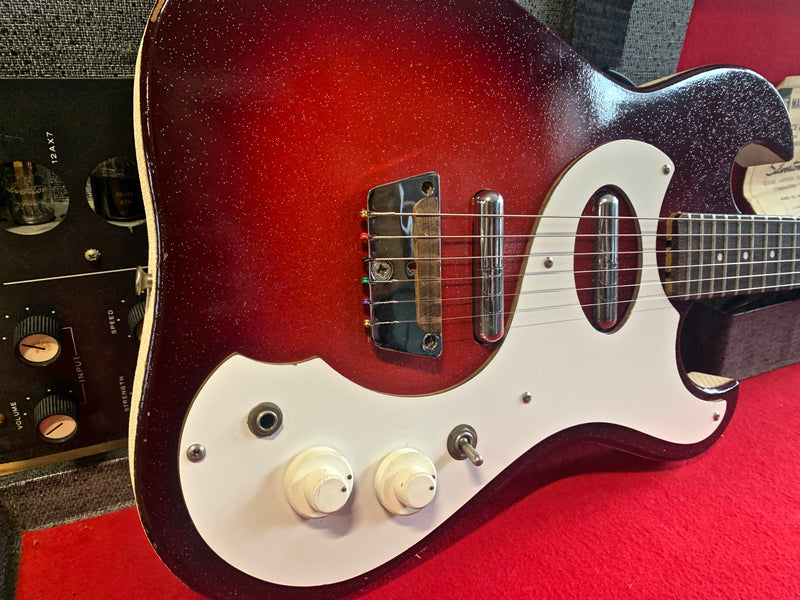 Silvertone 1457 w/ Amp Case 1965