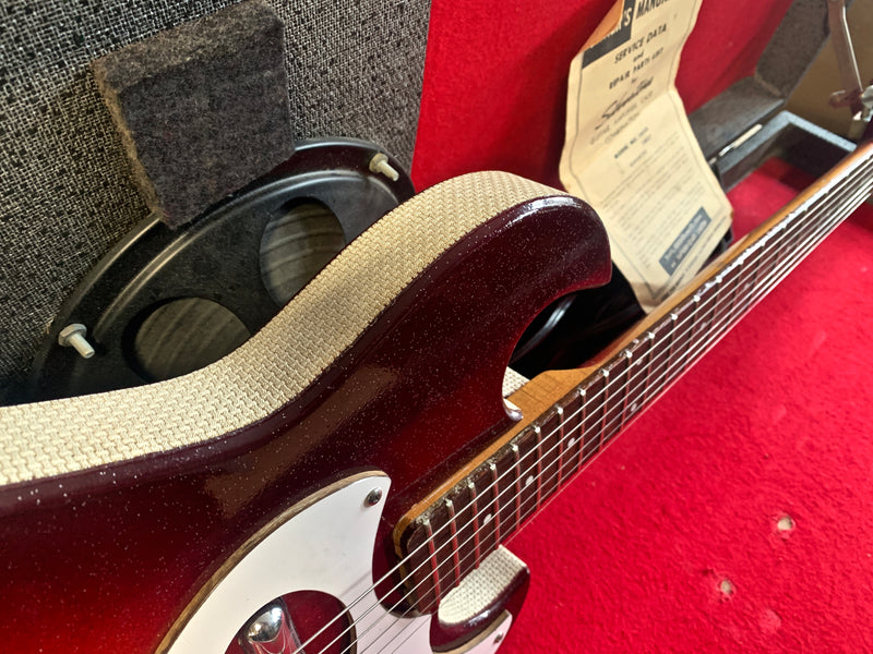 Silvertone 1457 w/ Amp Case 1965