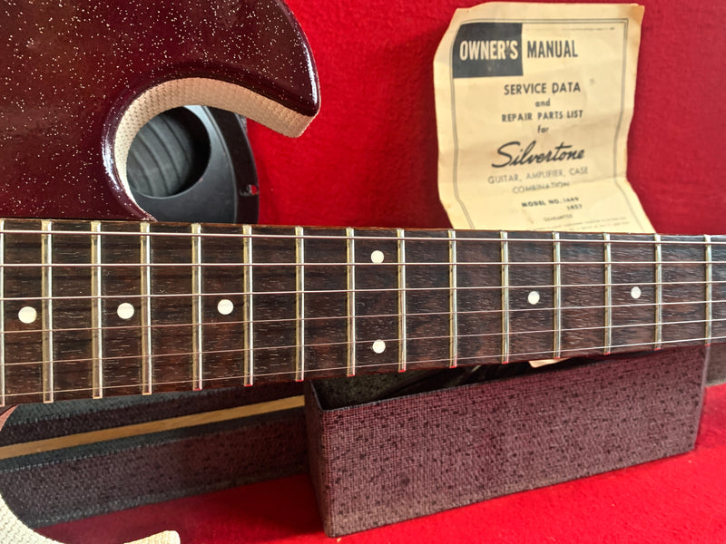 Silvertone 1457 w/ Amp Case 1965