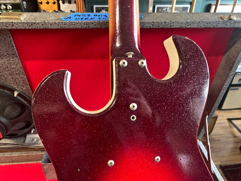 Silvertone 1457 w/ Amp Case 1965