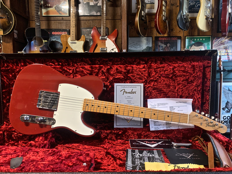Fender Custom Shop Masterbuilt Greg Fessler '66 Esquire Closet Classic Dakota Red 2014