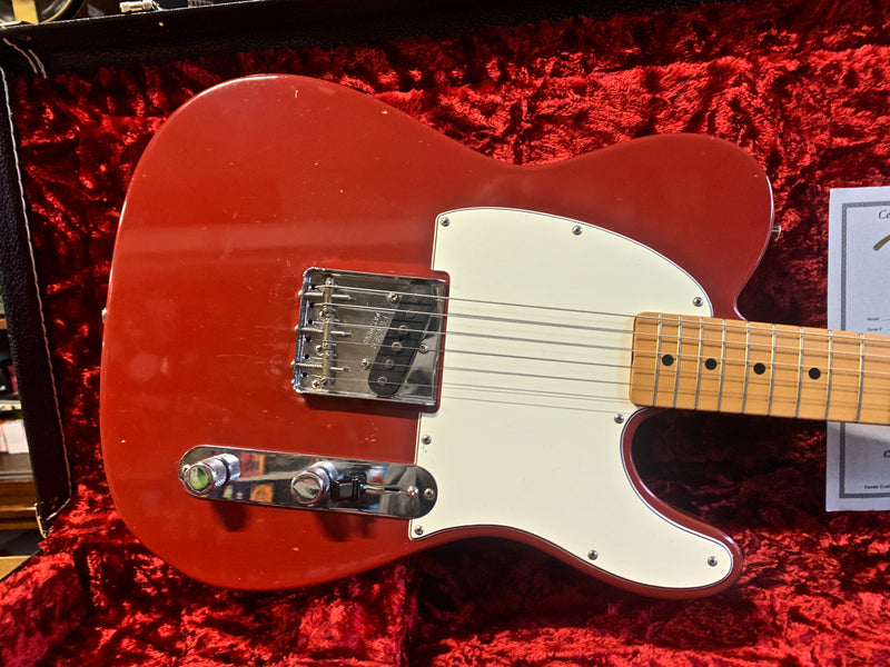 Fender Custom Shop Masterbuilt Greg Fessler '66 Esquire Closet Classic Dakota Red 2014