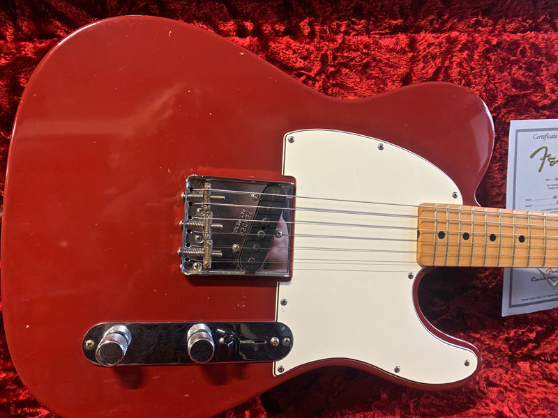 Fender Custom Shop Masterbuilt Greg Fessler '66 Esquire Closet Classic Dakota Red 2014