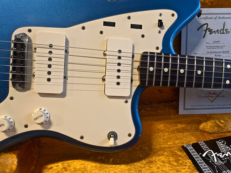Fender Custom Shop '62 Jazzmaster Lake Placid Blue Relic 2006