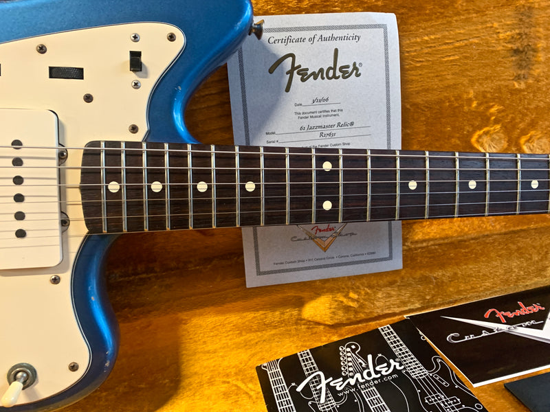 Fender Custom Shop '62 Jazzmaster Lake Placid Blue Relic 2006